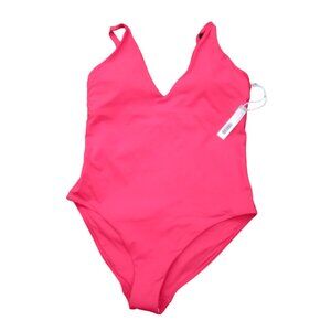 Everlane ReNew red full swim suit sz XL NEW